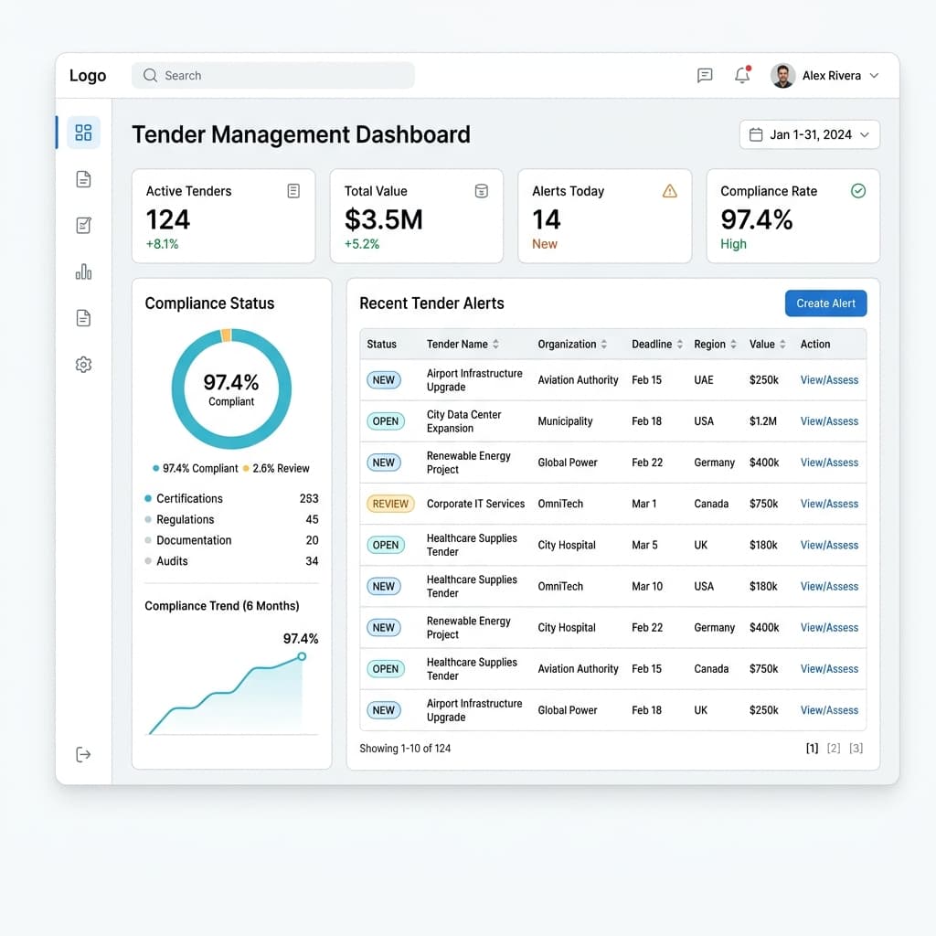 Dashboard Mockup